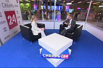 Первый вице-спикер Госдумы РФ Александр Жуков дал интервью каналу «Сибирь 24» на «Технопроме-2023»