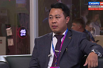 Интервью представителя Республики Союз Мьянма на форуме «Технопром-2023» в Новосибирске