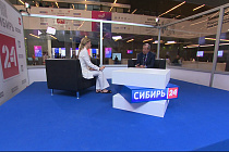 Президент РАН Геннадий Красников дал интервью каналу «Сибирь 24» на «Технопроме-2023» в Новосибирске
