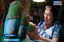Уникальную коллекцию матрешек создала жительница Новосибирска